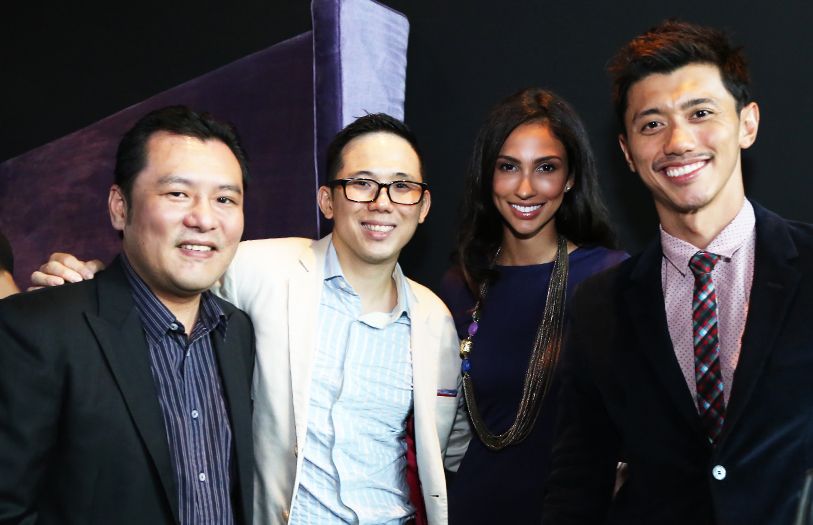 (L-R) Peter Pek, Kid Chan, Deborah Henry and Hansen Lee