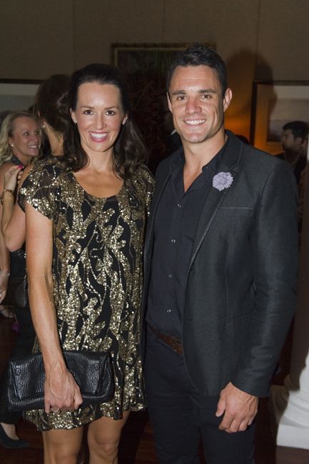Honor and Dan Carter, New Zealand All Blacks rugby player