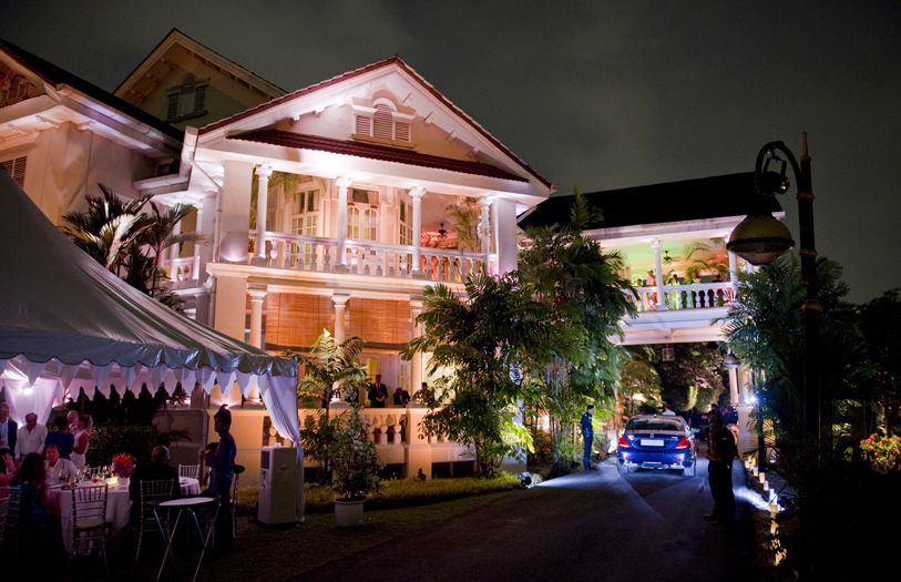 Carcosa Seri Negara was host to the welcome party of the 2014 15th Laureus World Sports Award the day before the awards took place at the Istana Budaya Theatre in KL