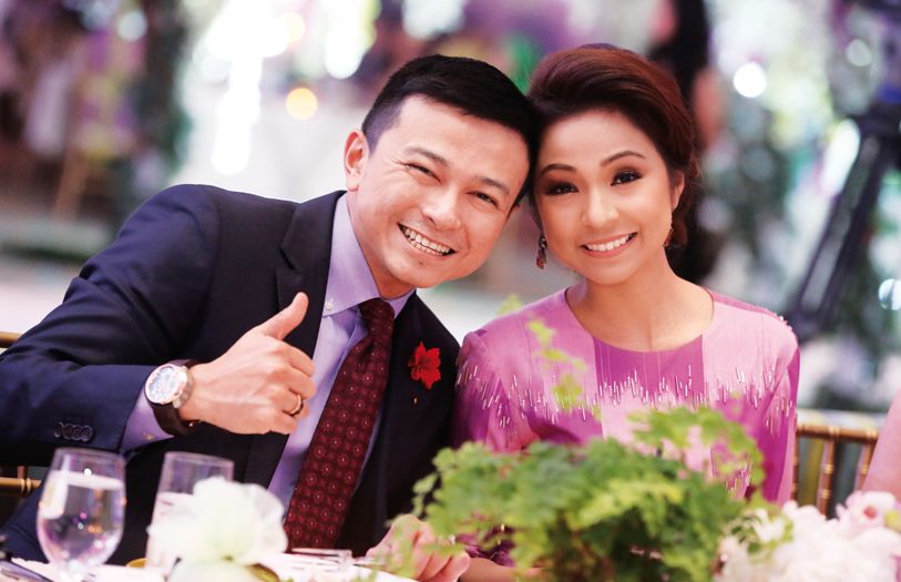 Jovian Mandagie and Nina Ismail Sabri