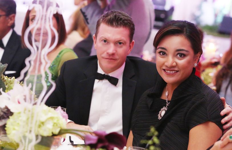 Dato’ James Iskandar Jaafar-Greaves and Tunku Datin Myra Madihah