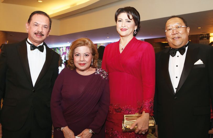 (L-R) Razenan Hanaffi, Mashitah Abdul Hamid, Datin Maria Kamaruddin and Dato' Ikhwan Salim Sujak