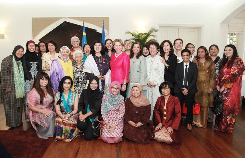 A gathering of Malaysia's influential and successful women to celebrate Zainah Anwar's recognition
