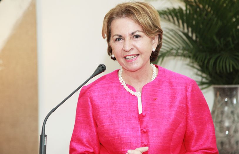 French Ambassador, HE Martine Dorance