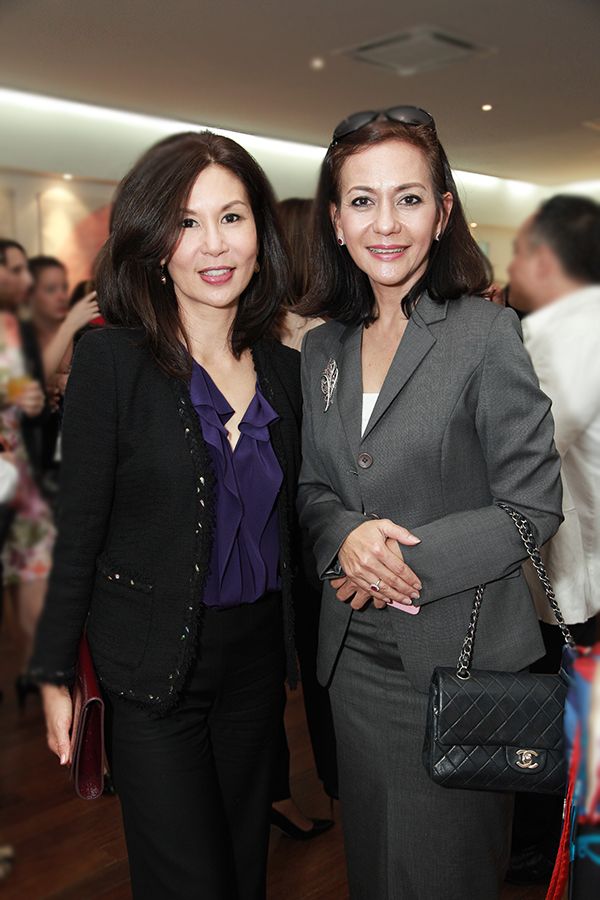 Vivienne Lee Abdullah and Dato' Zaha Rina Zahari
