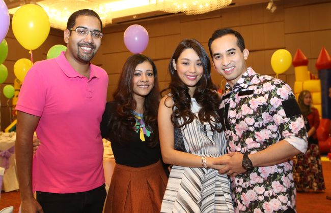 (L-R) Subhash Devan, Rachael Louis Vincent, Marion Caunter and SM Nasarudin SM Nasimuddin