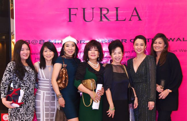 Vanessa Loong, Peggy Leung, Lim Wei-Ling, Winnie Cheah-Lim, Datin Sandra Kim, Kay-Li Kim and Caroline Lee