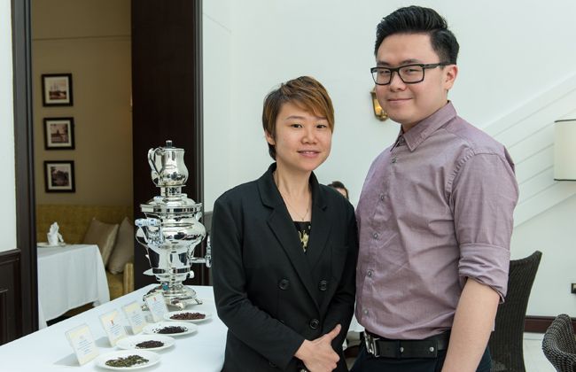 Managing Owner of ExclusiviTea, Katherine and Jeremy Khor