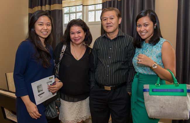 (L-R) Sheryl Gan, Angeline Francisco, SK Tan and Abigail Hung