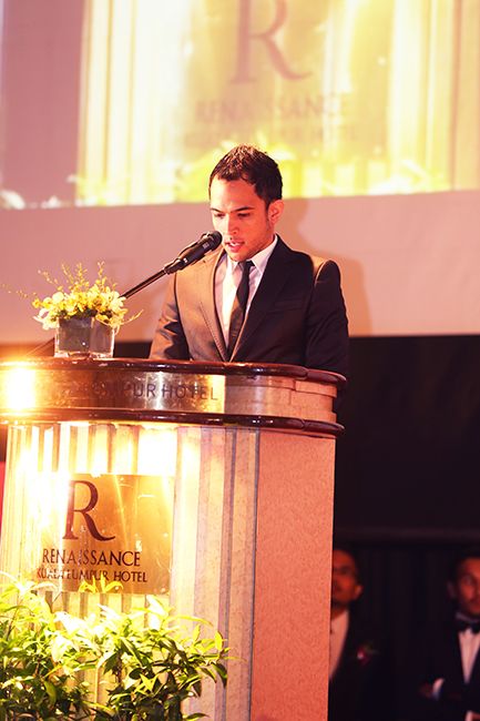 Syed Nabil Aljeffri, Organizing Chairman of MBA 2013 Gala Dinner