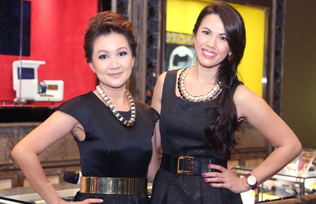 Violet Cheong and Vanessa Chong
