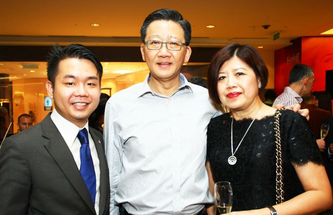 Kit Lam, Dato' Low Keng Kok and Datin SY Cheng
