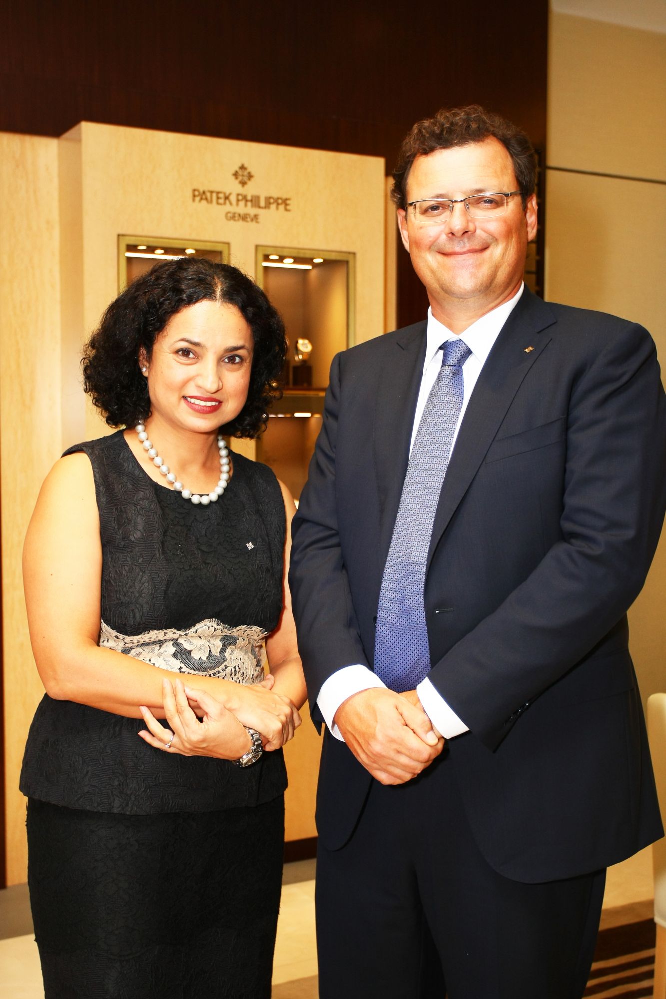 Deepa Chatrath and Thierry Stern