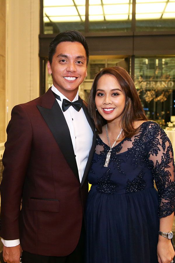 Mohd Faiq Abu Sahid and Siti Areena Shahril