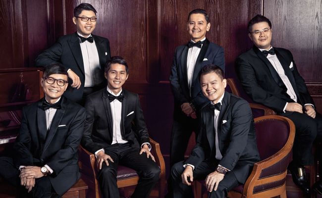 (L-R) Joshua Teoh, Cheah Chang Ming, Teoh Wee Kiat, Badrul Bahaman, Rich Tan, Afandi Oh