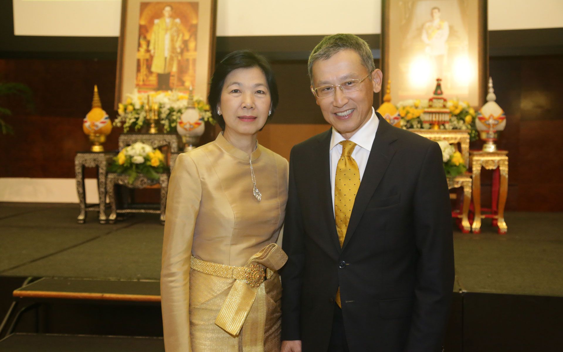 H.E Narong Sasitorn and Madam Chantana Sasitorn