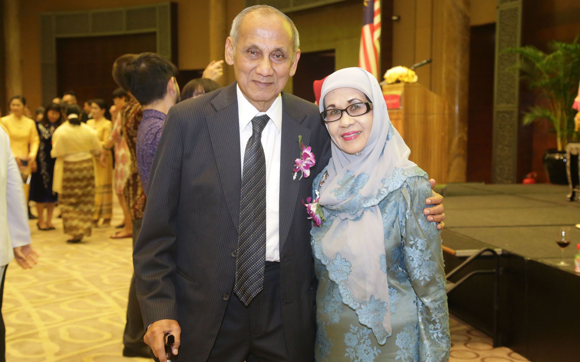 Dato' Dr Yaacob Merican and Tunku Prof Datuk Dr Hajah Sofiah Jewa