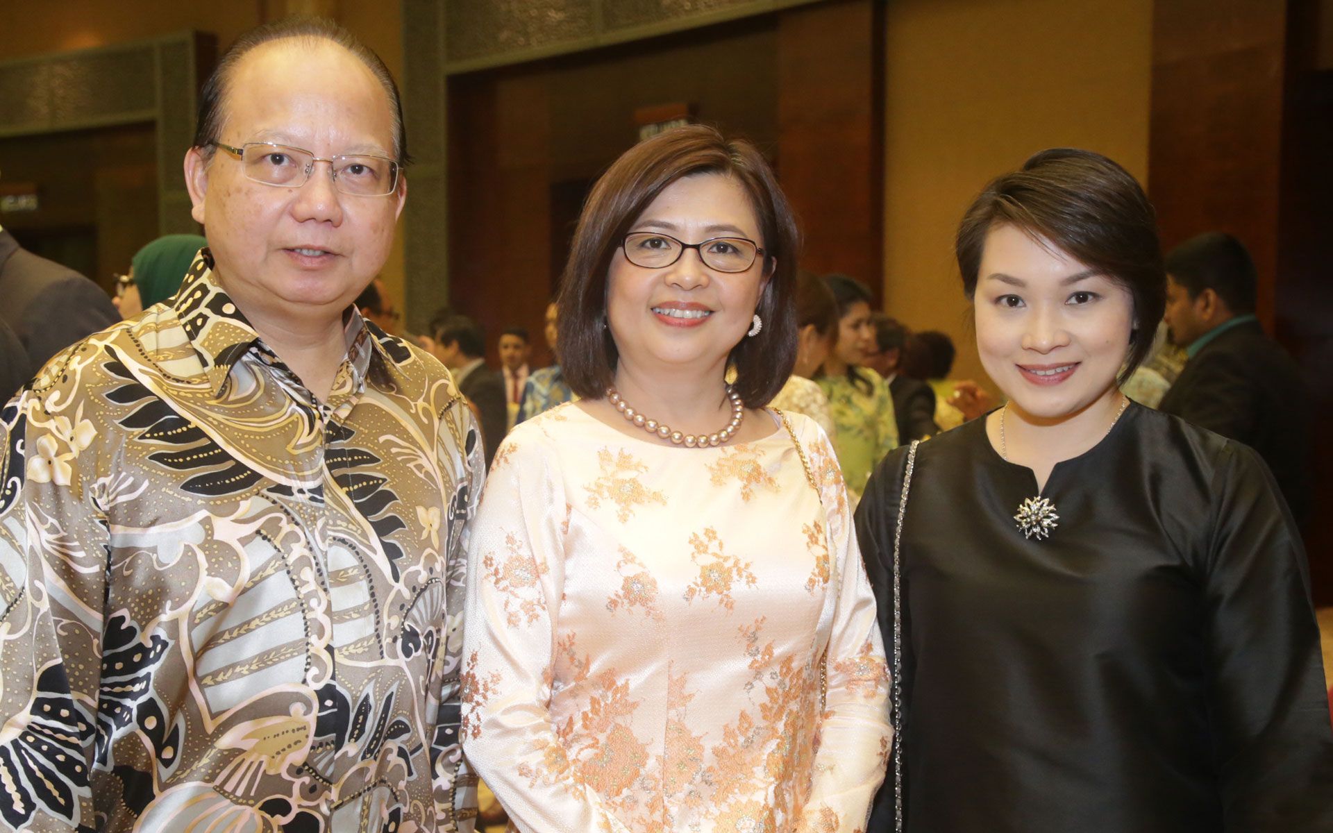 Ermin Siow, Christine Choon and Lam Swee Kim