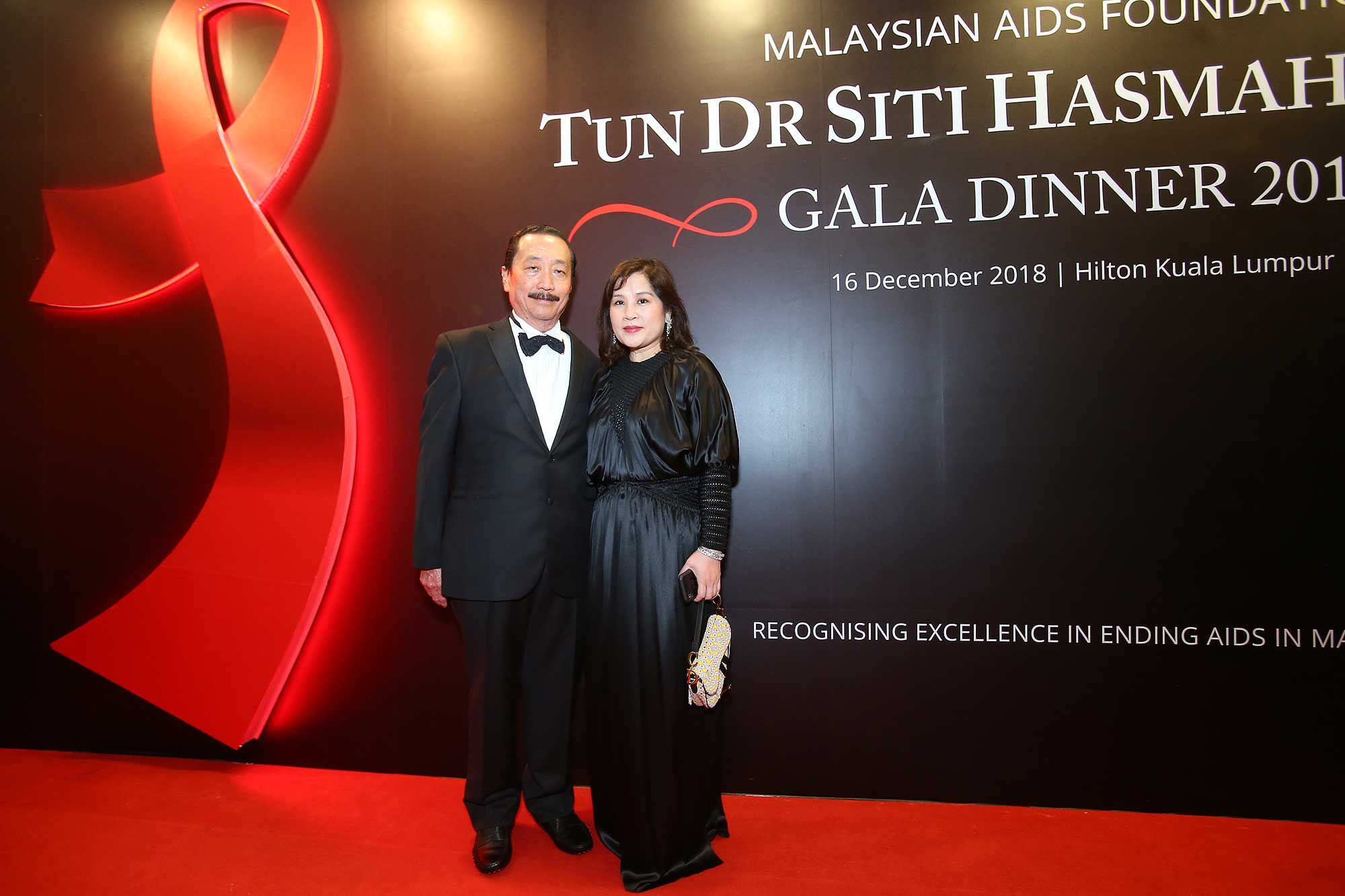Tan Sri Vincent and Puan Sri Esther Tan