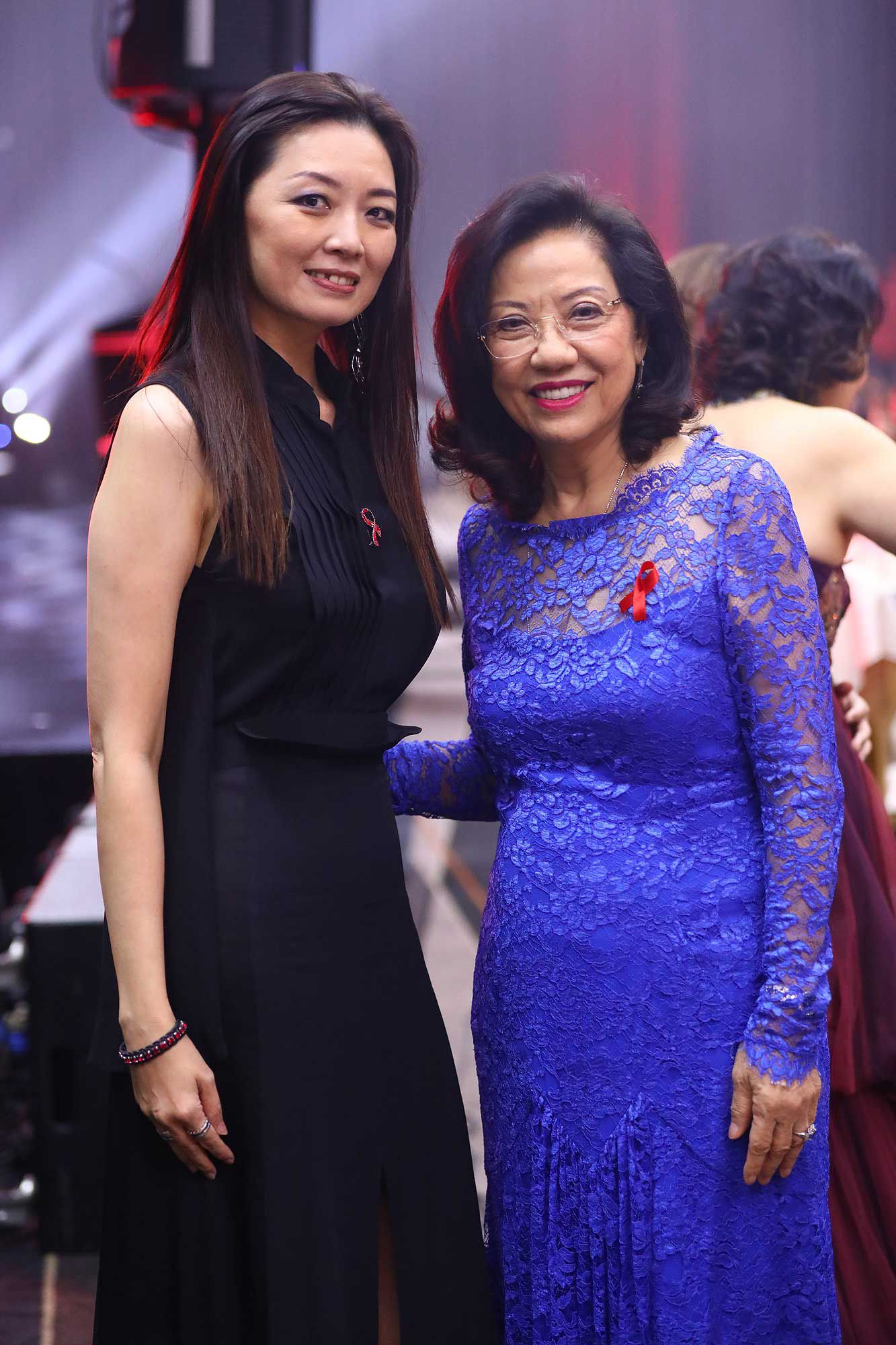 Anna Chang and Puan Sri Siew Yong Gnanalingam