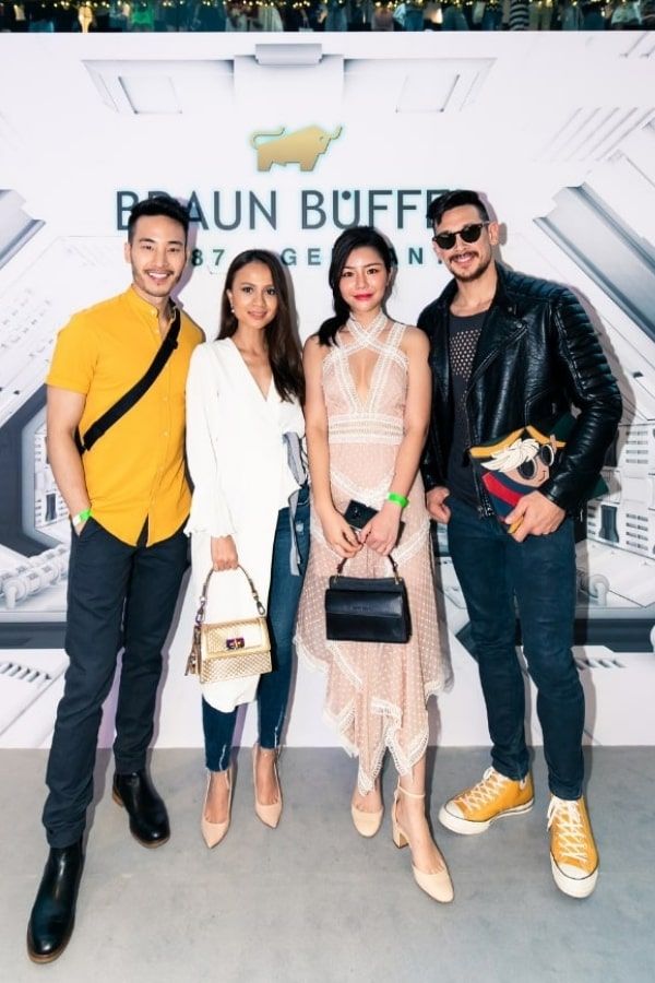 Josh Kua, Reem Shahwa, Josephine Yap and Peter Davis