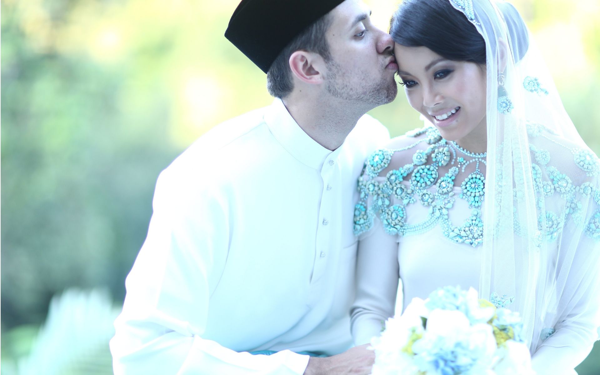 December 2012 - At their akad nikah