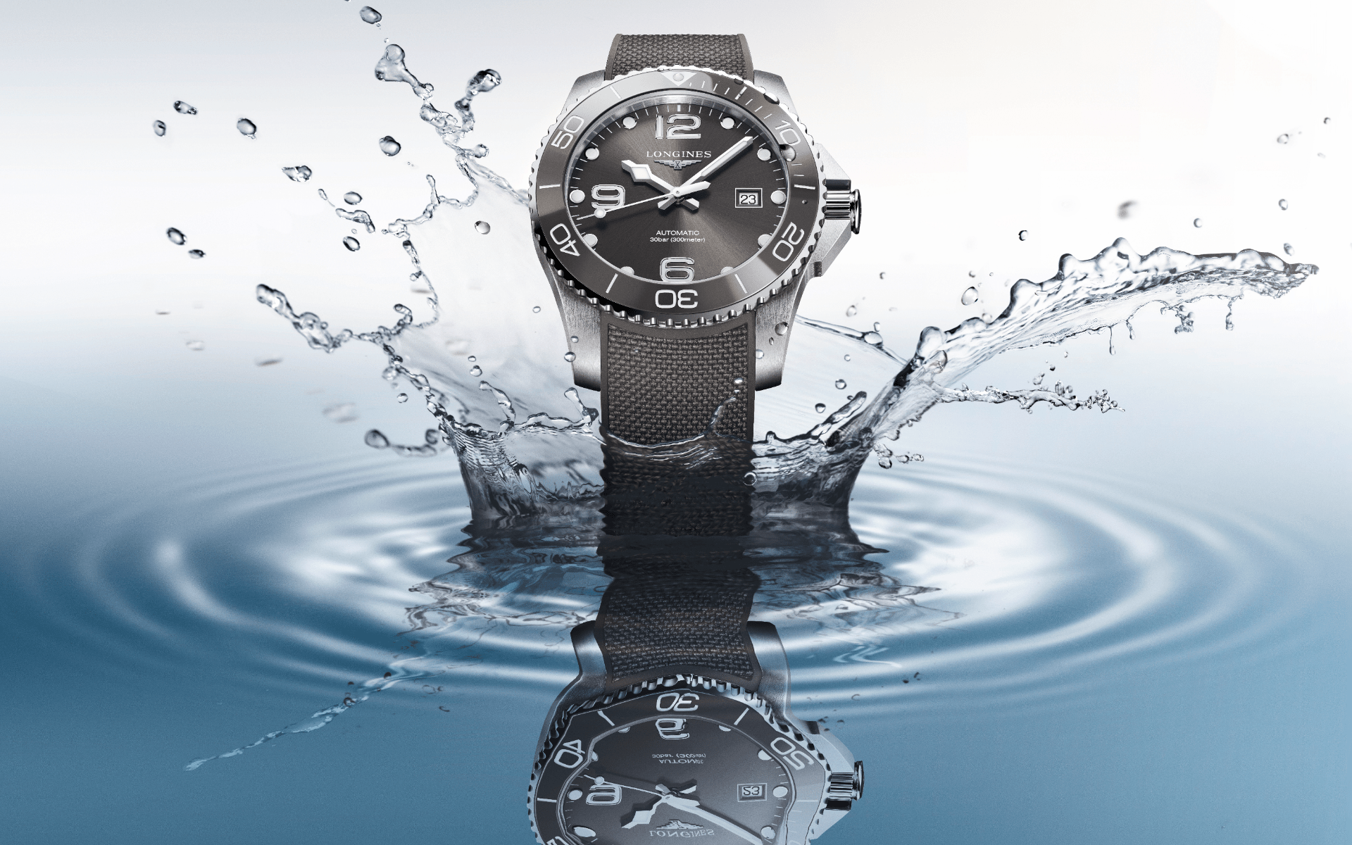 Grey ceramic insert bezel