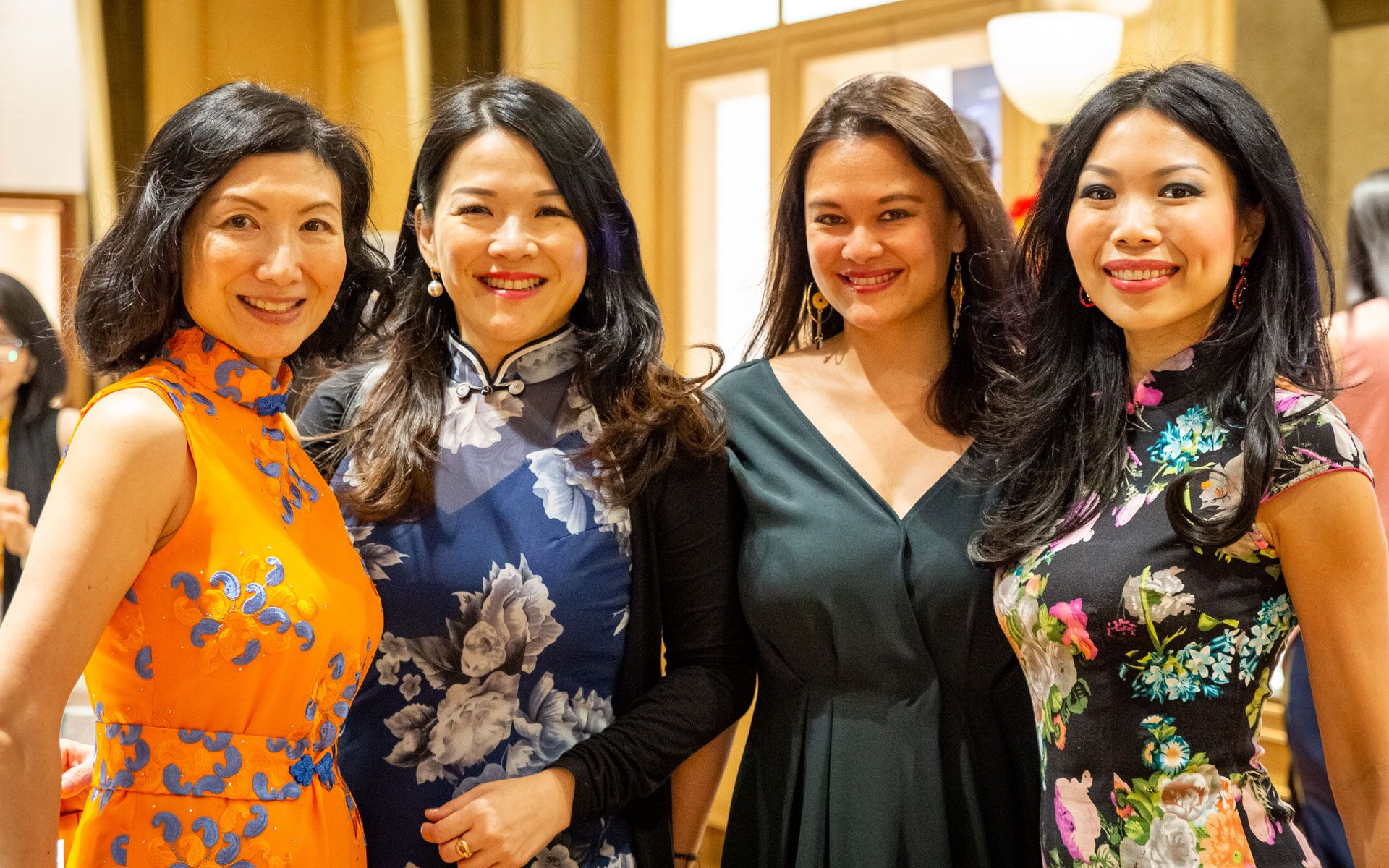 Karen Teh, Tanny Tee, Joanne De Silva and Sherlynn Tan