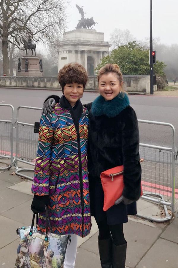 Lovy Beh and her mother Datin Poh Lay See