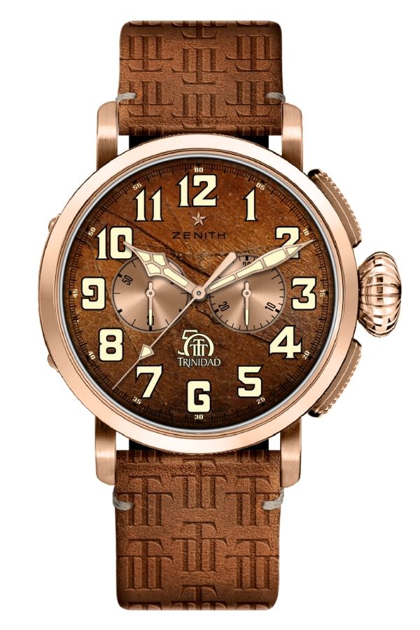 Pilot Type 20 Chronograph Trinidad Edition in rose gold