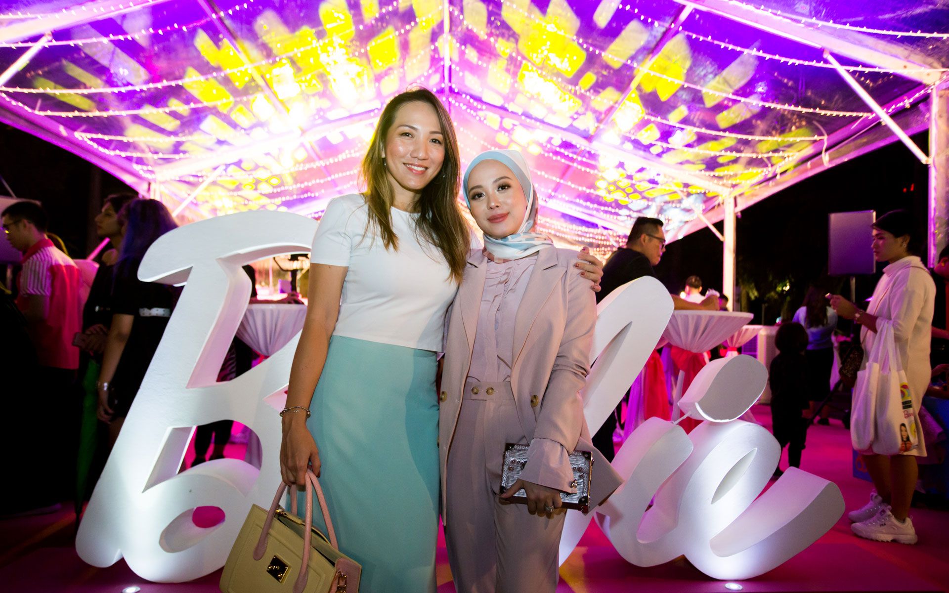 Kho Min-Jee and Datin Vivy Yusof