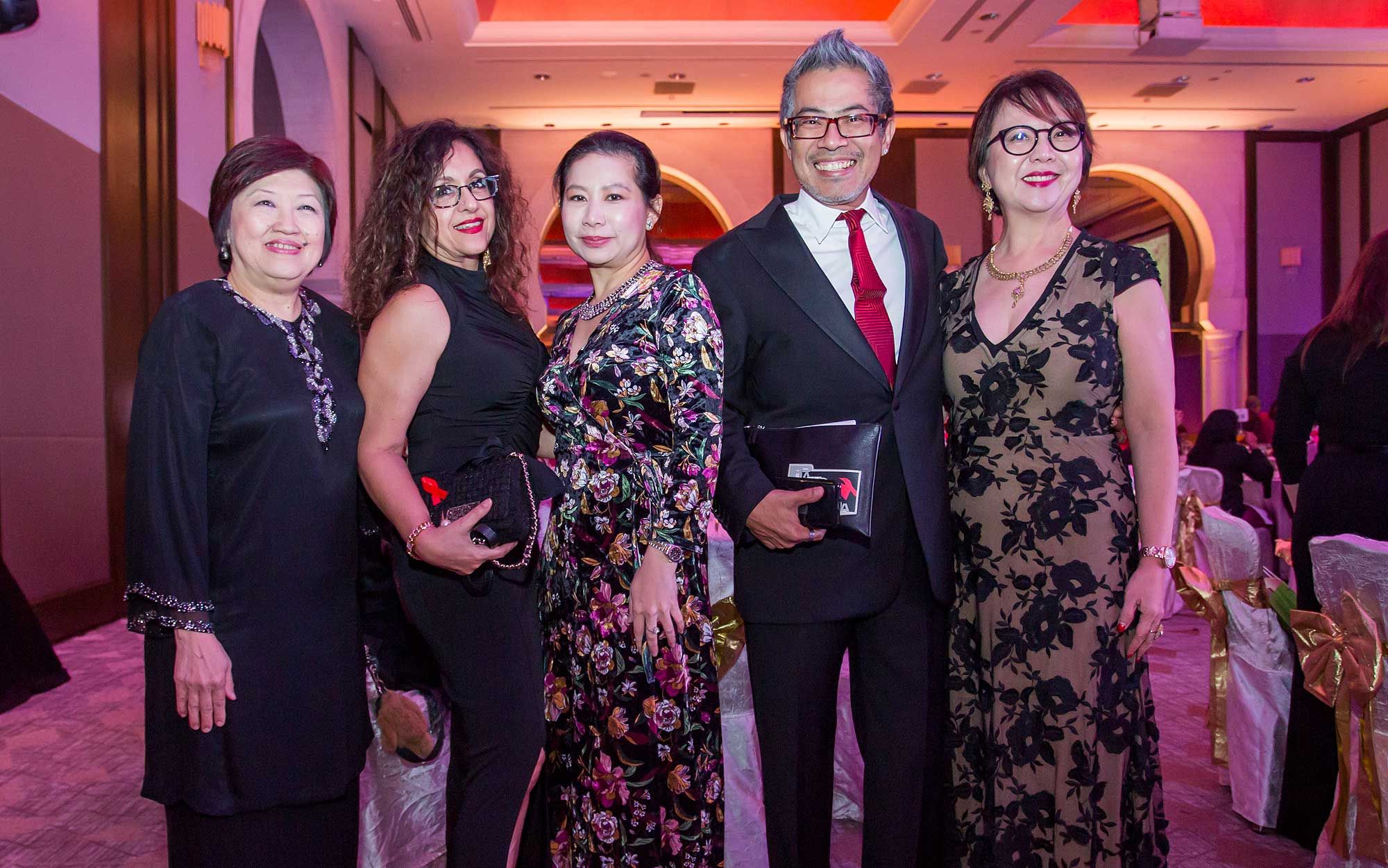 Chua Bee Chin, Kiran Jeyabalan, Sherilyn Foong, Quintin Tan and Chew Cheng Suan