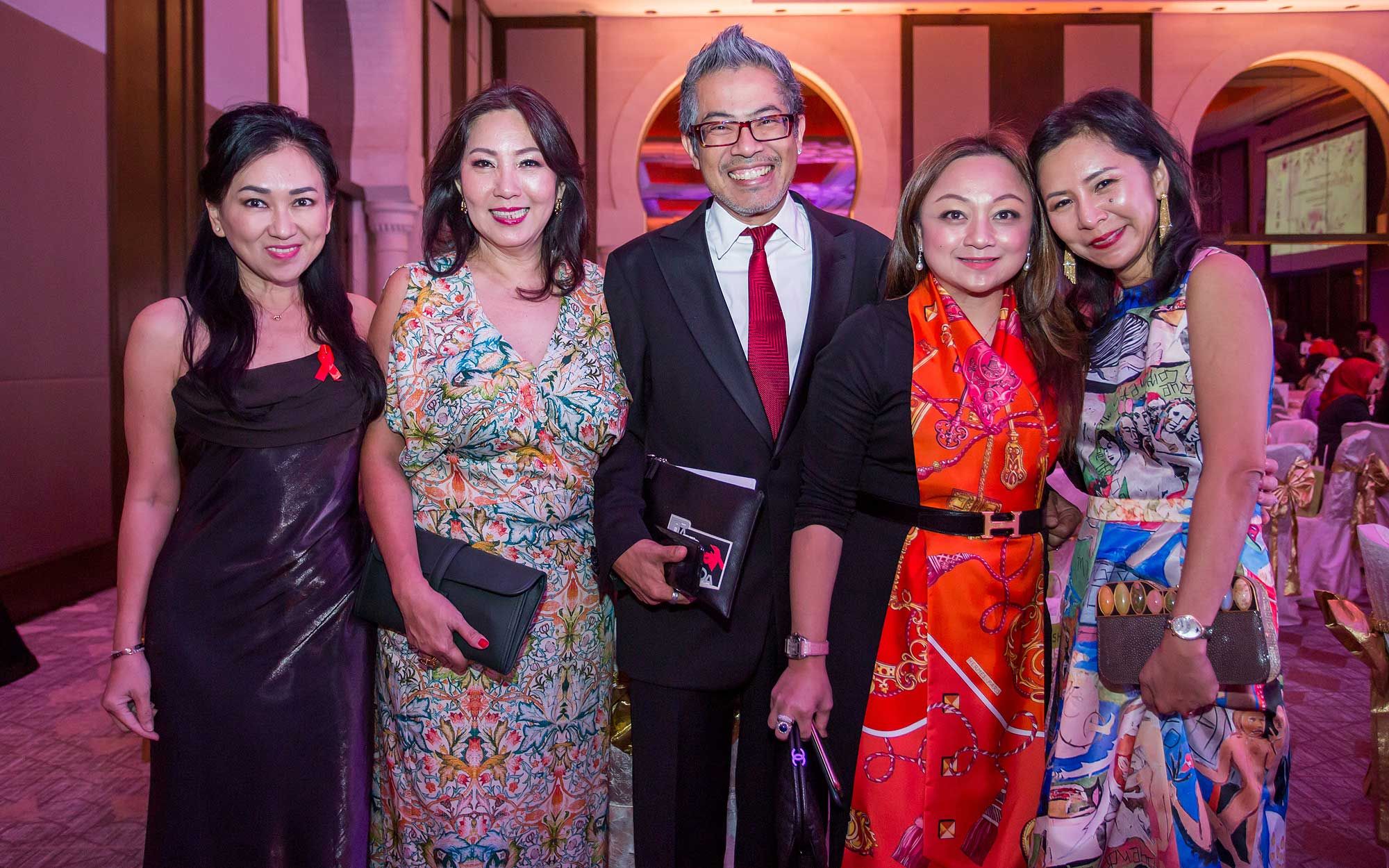 Yong Mei Tsin, Yap Aileen, Quintin Tan, Saadiah Aziz and Mei Tay