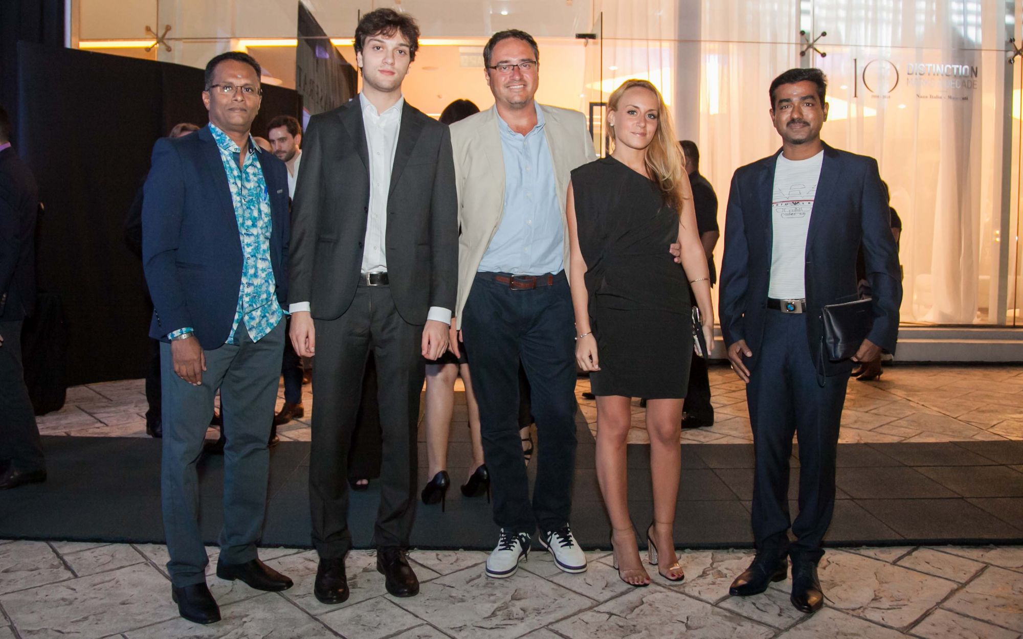Elankumaran Munusamy, Federico Pagano, Garardo de Maio, Maria Giulia Bufano and Dato' Sri Dr M Andy