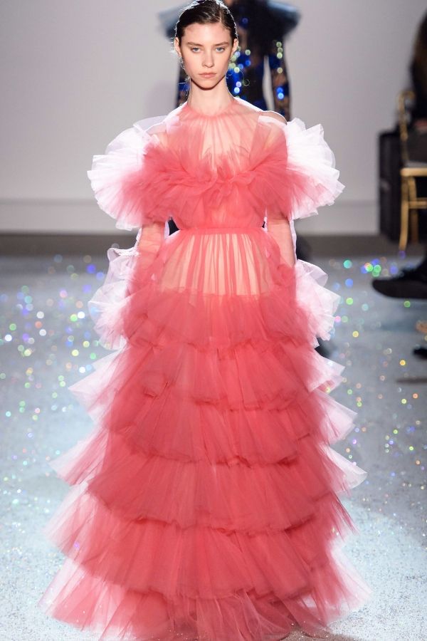 A level of campiness accentuated by layers and layers of tulle (Photo credit: Giambattista Valli)