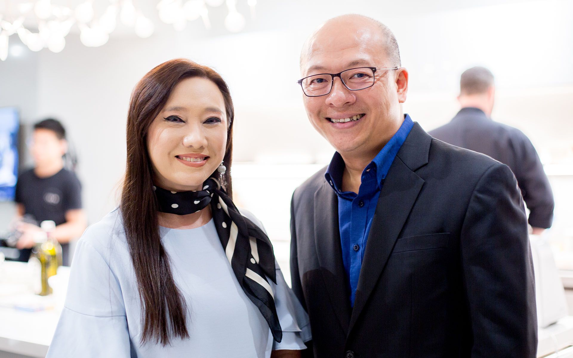 Denise Tan and Gary Te