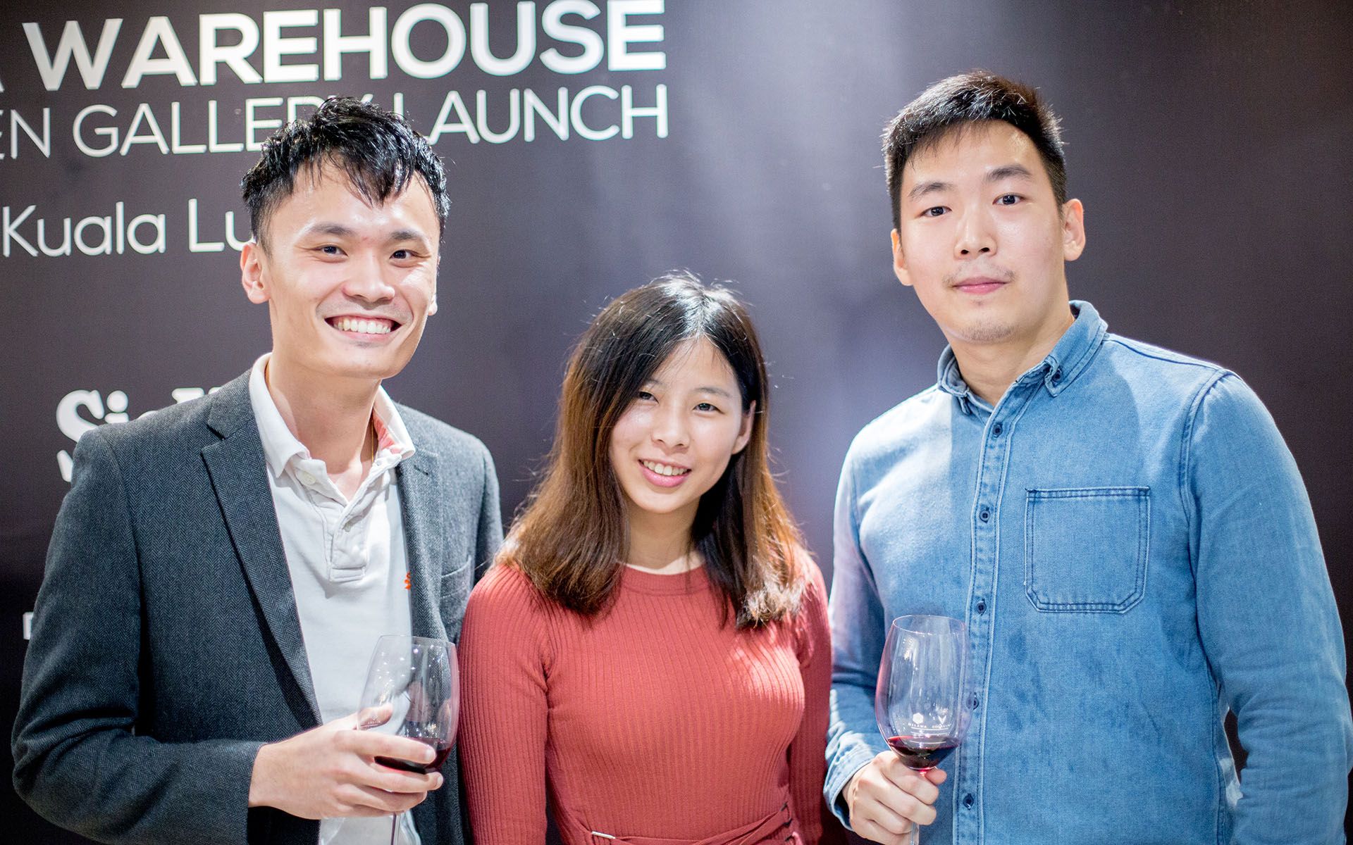 Erik Yek, Emily Koh and Ronn Chua