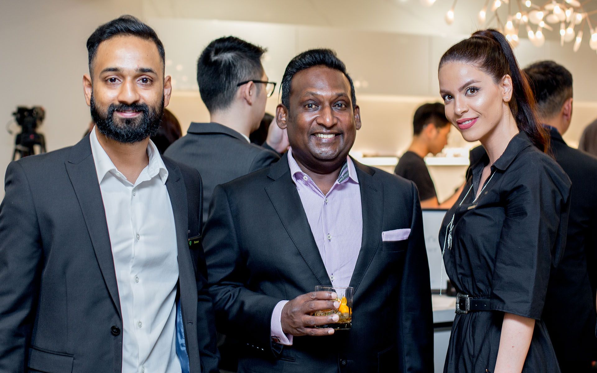 Terence Stephen, Premman Gopal and Azita Esfahani