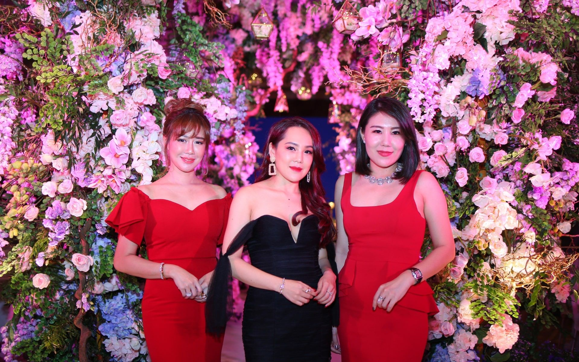 Olivia Lau, Tiffanny Chew and Datin Penny Goh