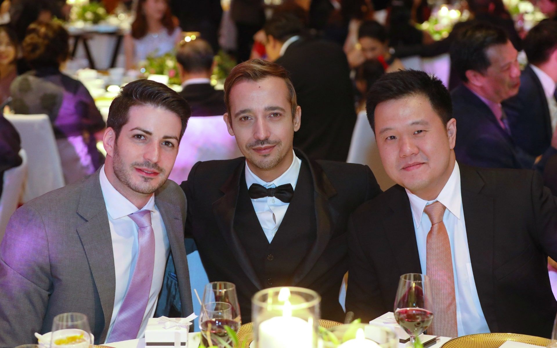 Joseph Zuccarelli, Belman Salihovic and Julius Evan Kristianto