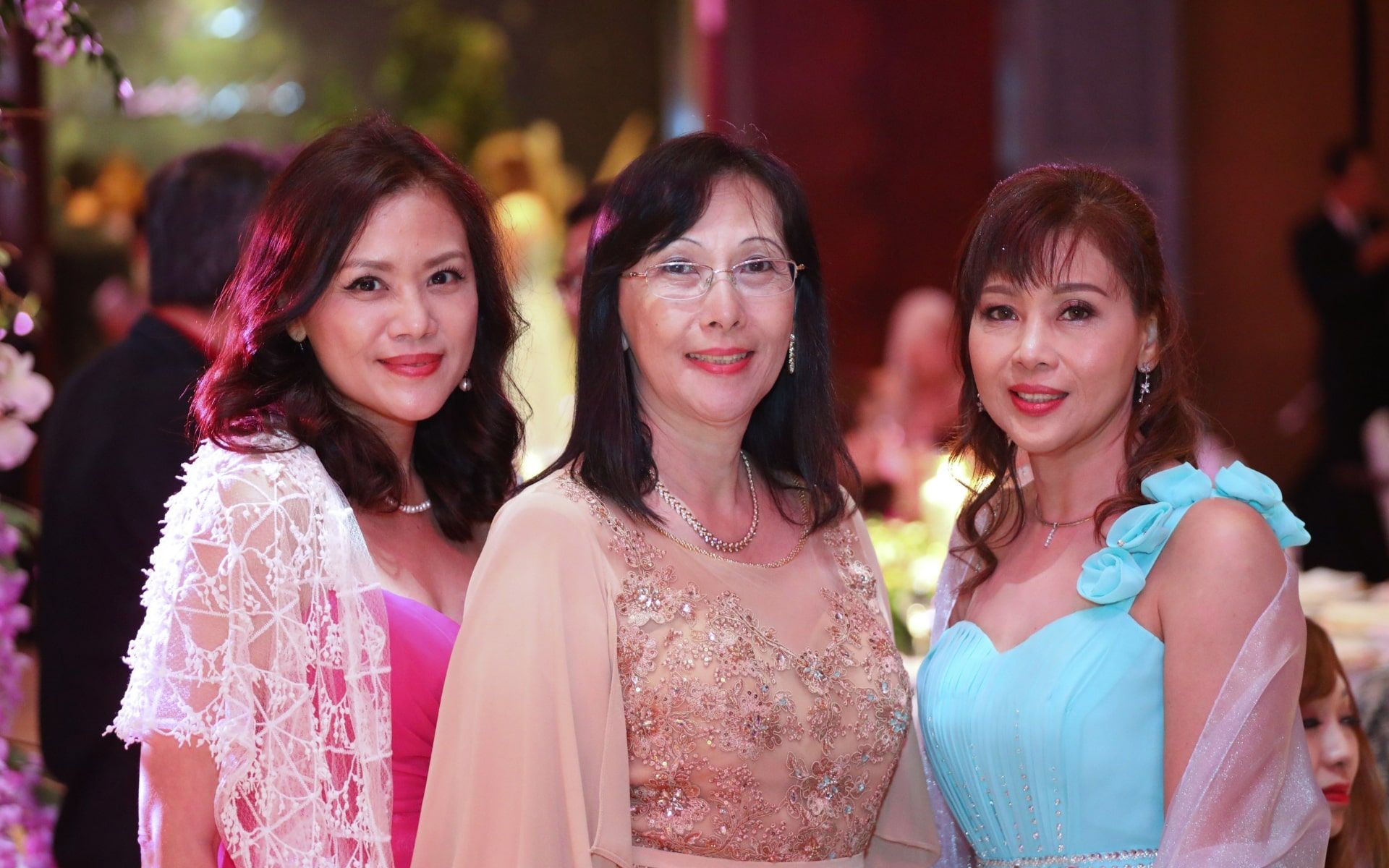 Charlene Tan, Karen Tan and Emily Tan