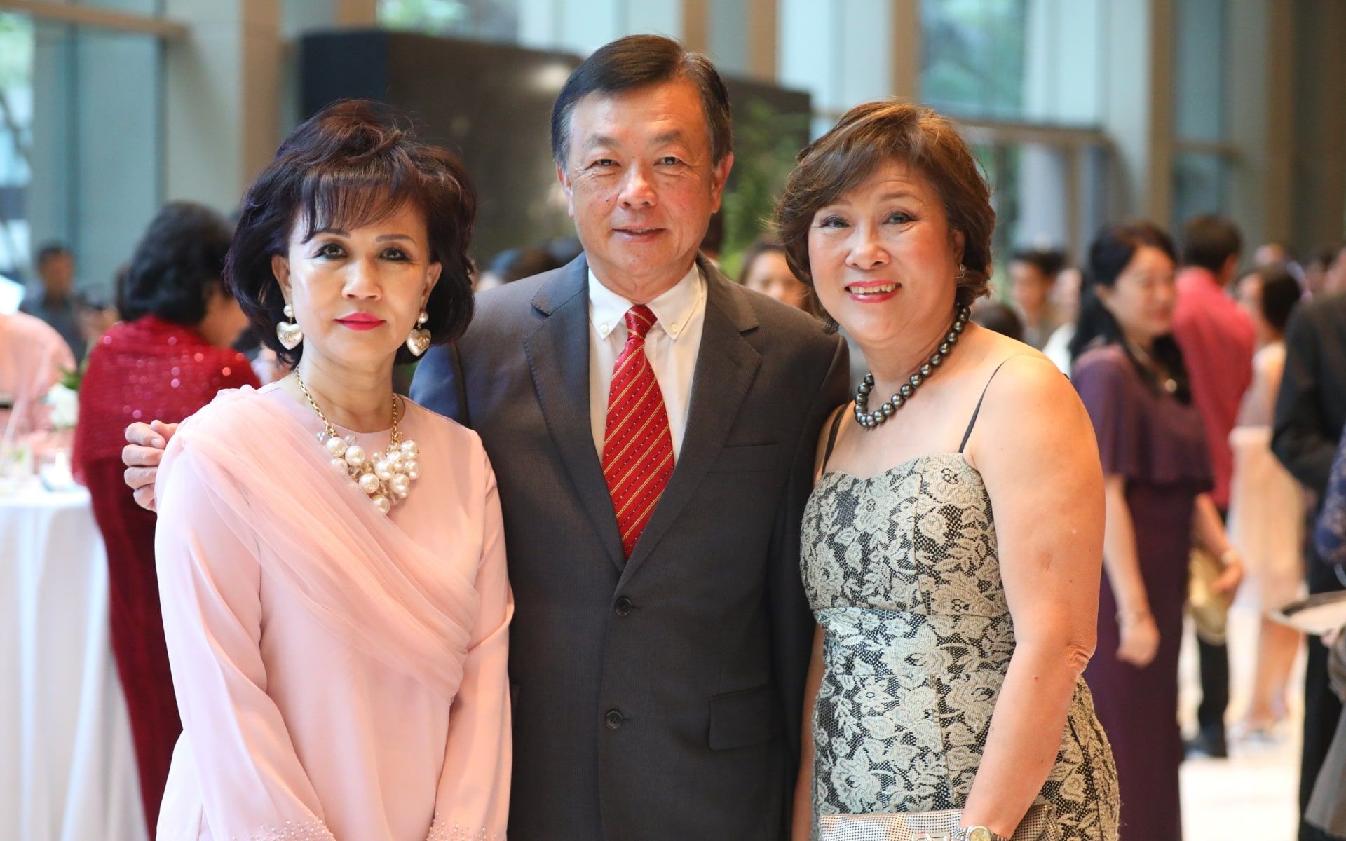 Lucy Chong, John Chong and Helen Wong