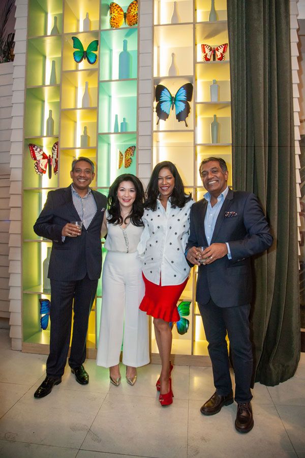 Jude Mohan, Rene Mohan, Jasmine Raj and Dato' Sri Leo Ariyanayakam