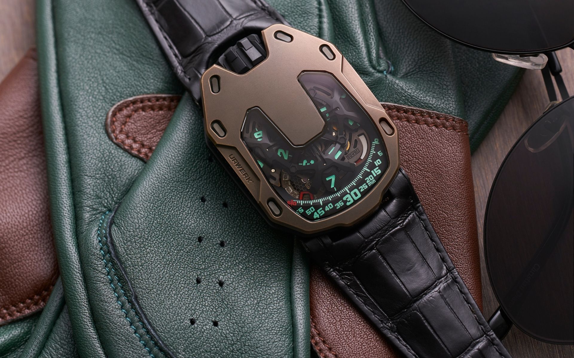 The Hour Glass 40th Anniversary edition from Urwerk