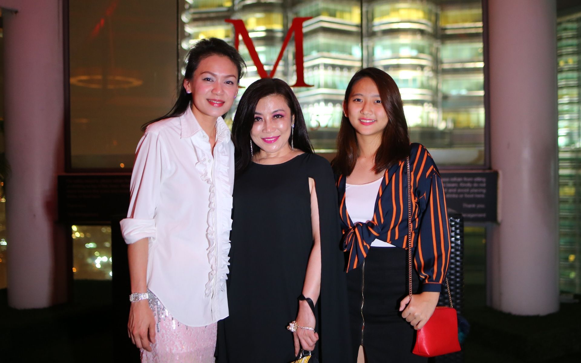 Rachel Lau, Dato' Reiss Tiara and Pakyen Loke