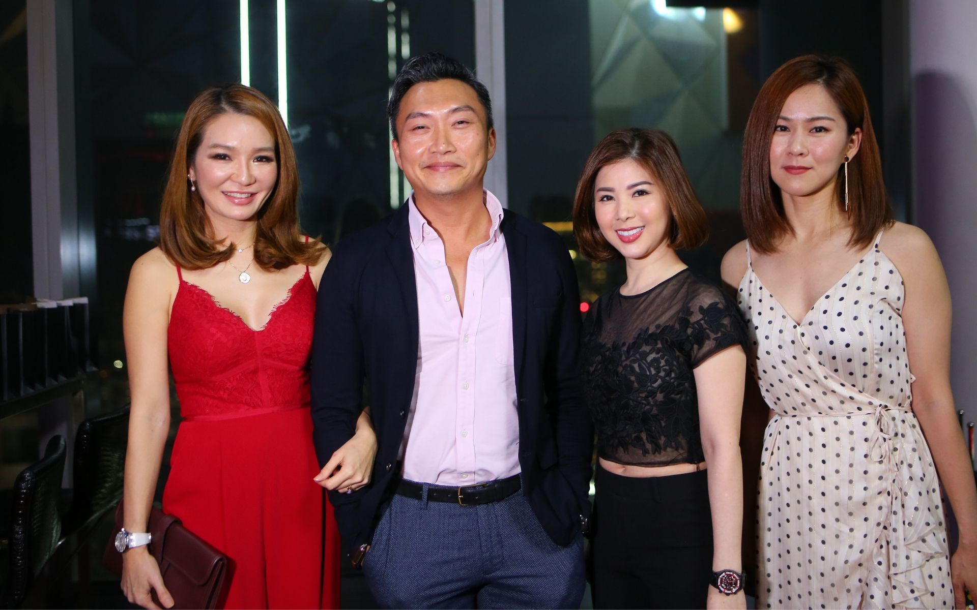 Jen Tang, Ken Ng, Wan Ling and Shirly Chuah