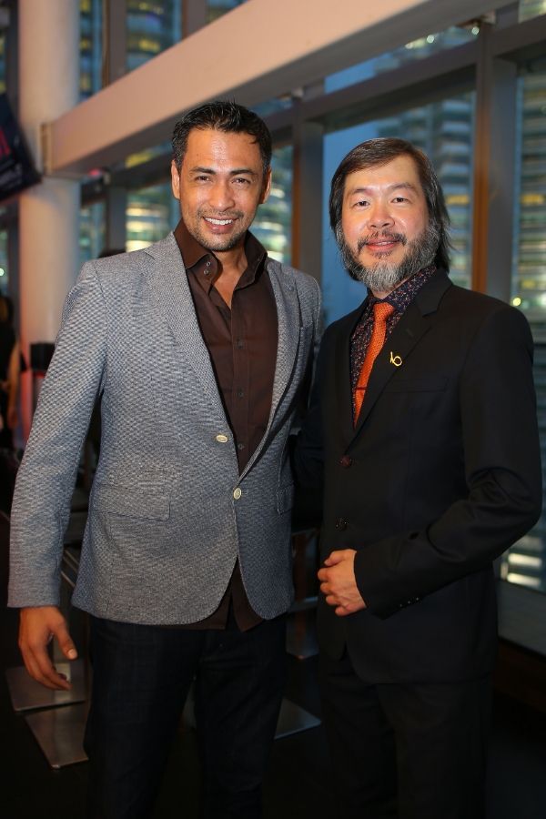Dr Sheikh Muszaphar Shukor and Dr Hew Yin Keat