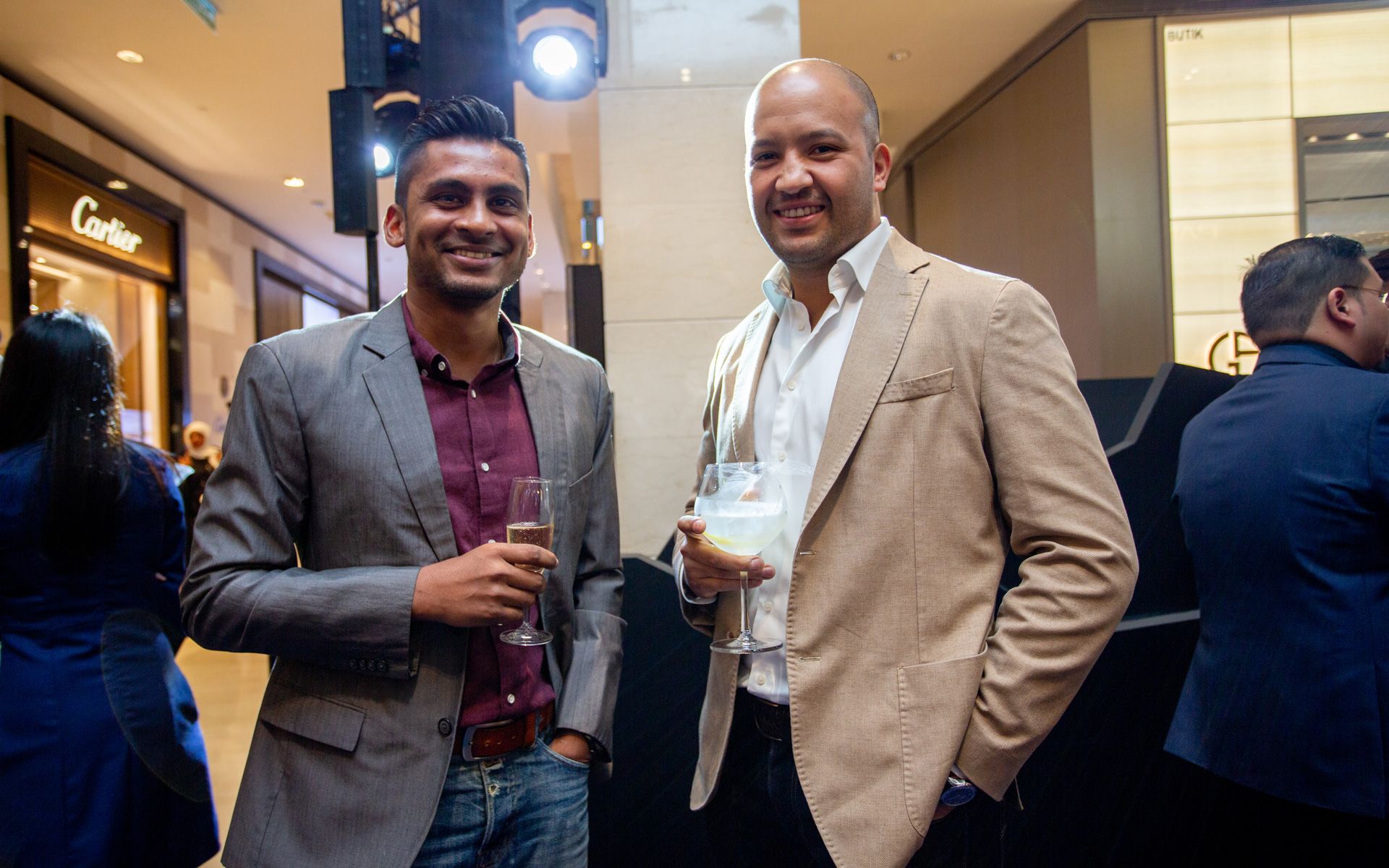 Nahvin Chinaya and Rob Triegaardt