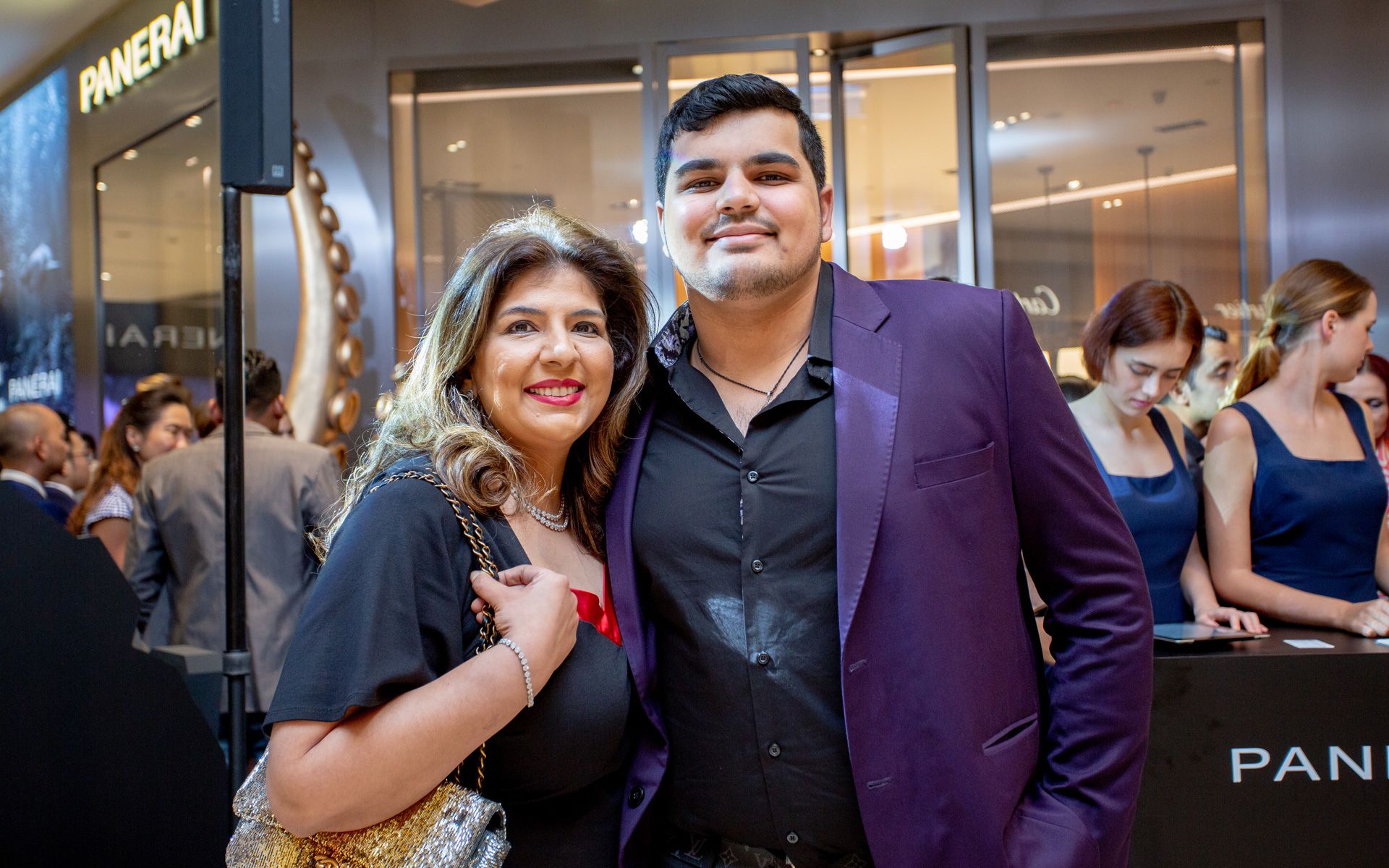 Lavina Valiram and Henry Melwani