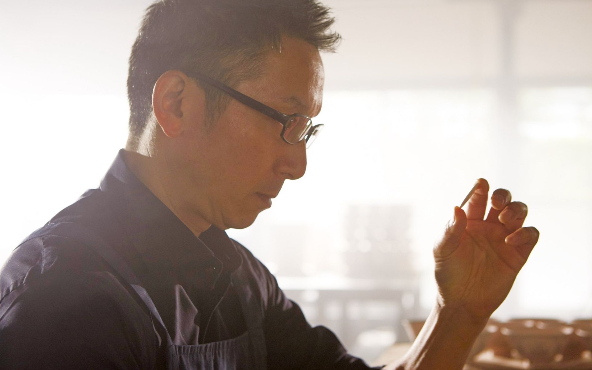 Master craftsman Hiroyuki Hashiguchi